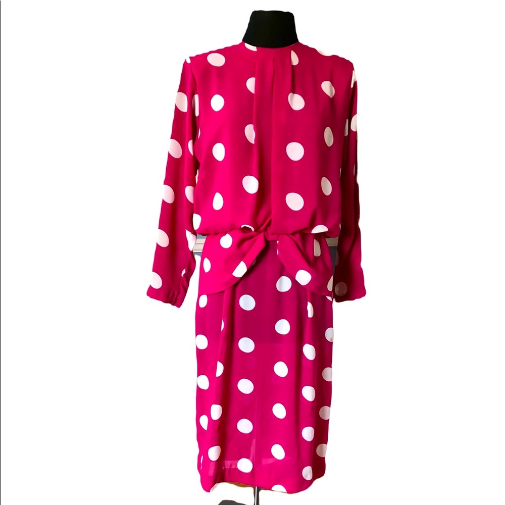 Vintage Polka Dot Dress